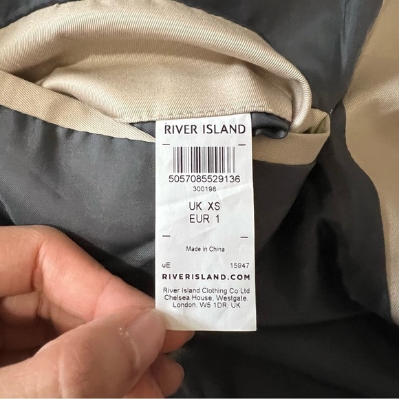 Women's Beige Trench Coat - Picture 11 of 13